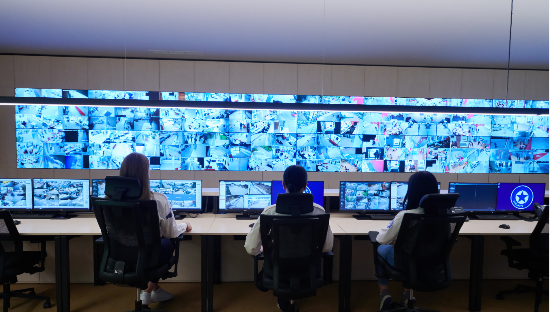 Central de operações logísticas monitorando expedição em tempo real.